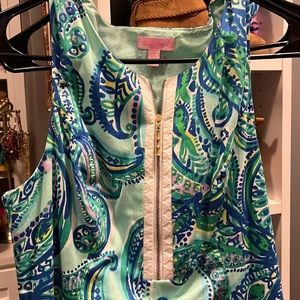 Lilly Pulitzer Shift with open slit in back